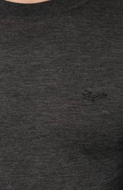 Кашемировый джемпер ZEGNA, арт. UT505/802R, фото 5