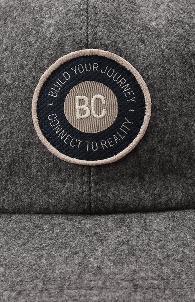 Шерстяная бейсболка BRUNELLO CUCINELLI, арт. B038PW313C, фото 3