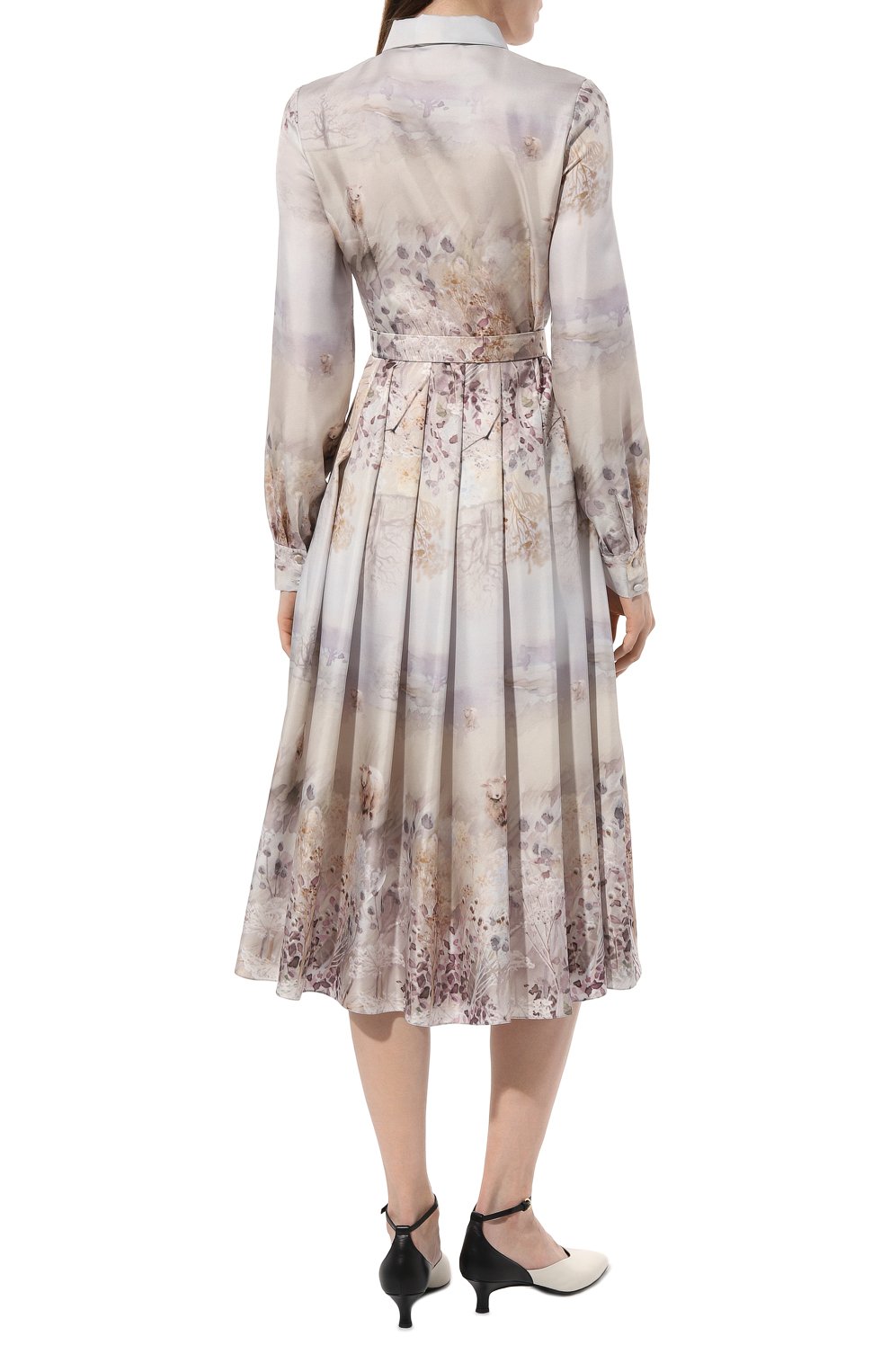 Шелковое платье YVON, арт. 0 130048, фото 4