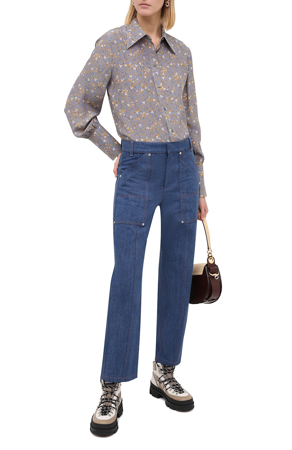 Шелковая рубашка CHLOÉ, арт. CHC20AHT91336, фото 2