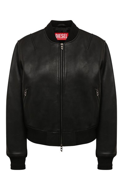 Кожаный бомбер DIESEL, арт. A14564/0HJAC, фото 1