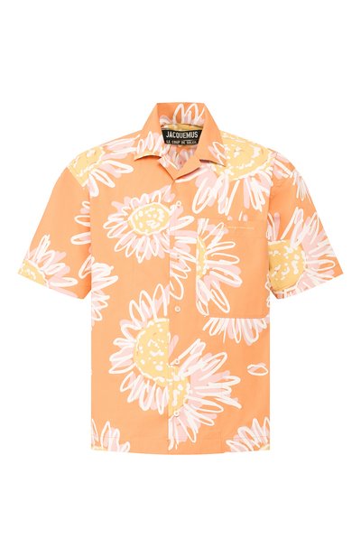 Хлопковая рубашка JACQUEMUS, арт. 205SH21/2072B, фото 1