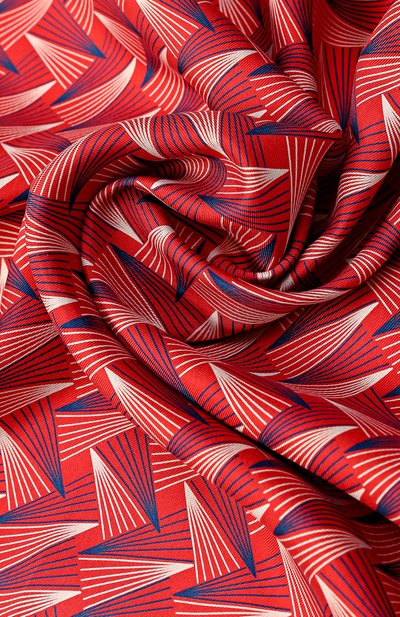 Шелковый платок с принтом TURNBULL & ASSER, арт. PSQ001-BB463, фото 3