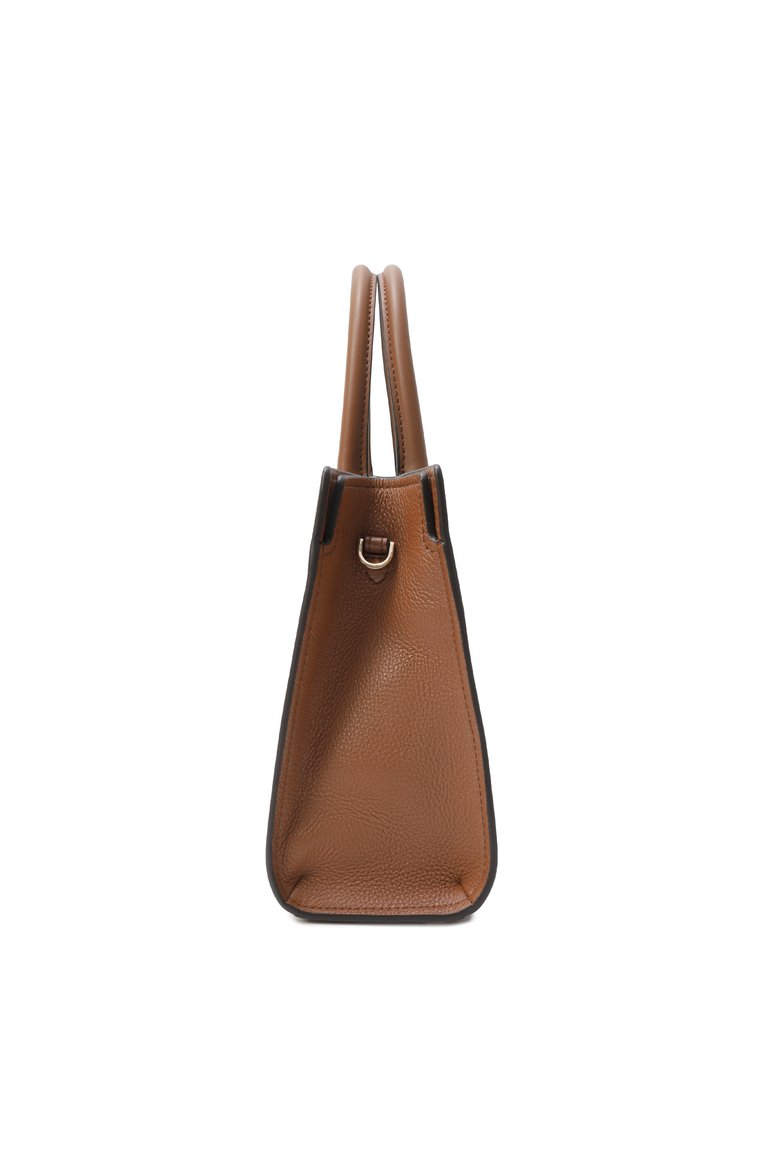 Женская сумка scarlett medium MICHAEL MICHAEL KORS коричневого цвета, арт. 30F4GETS2L | Фото 4 (Материал: Натуральная кожа; Ремень/цепочка: На ремешке; Размер: medium)