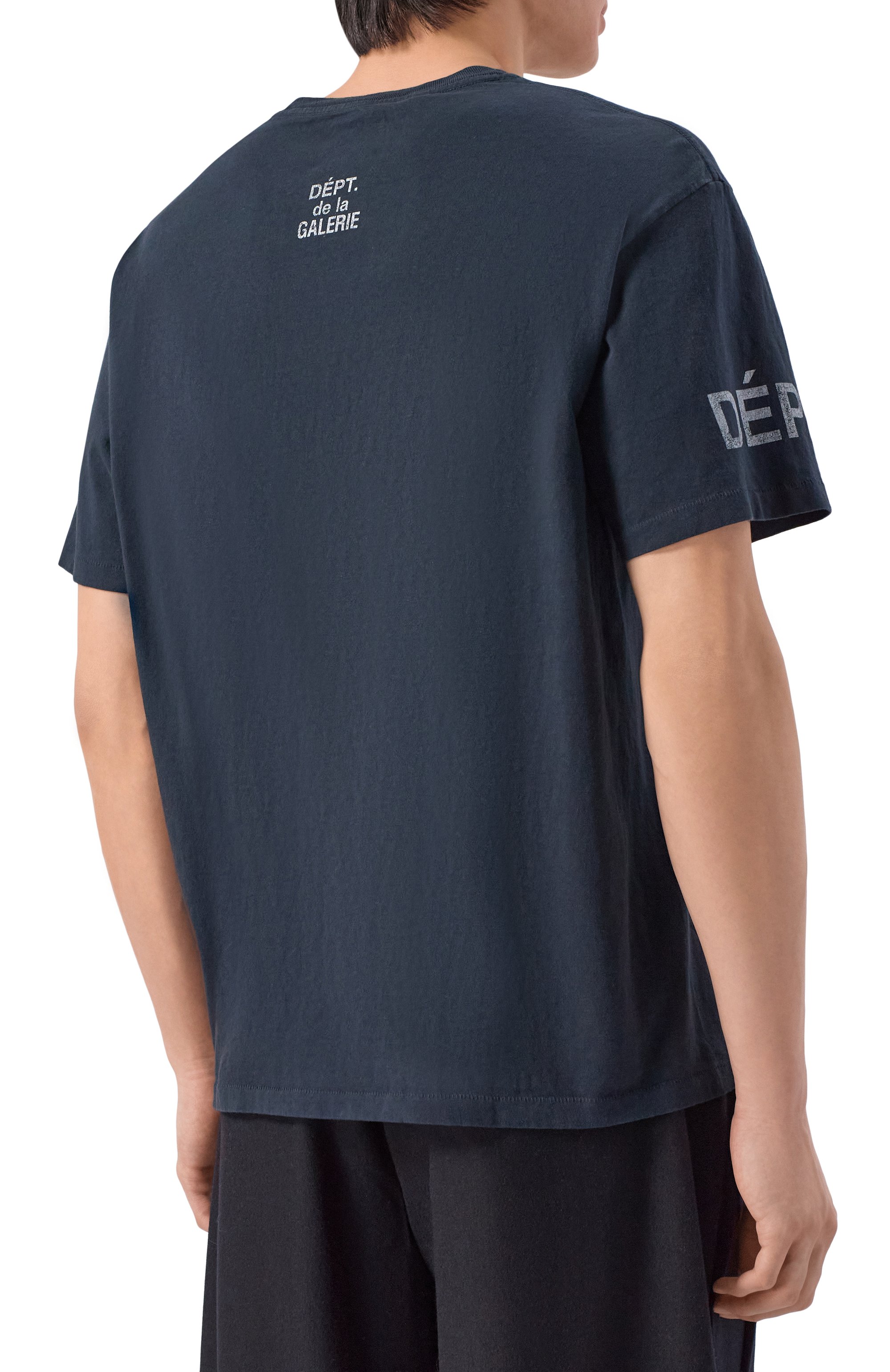 Хлопковая футболка GALLERY DEPT., арт. T0P044/C0TT0N, фото 4