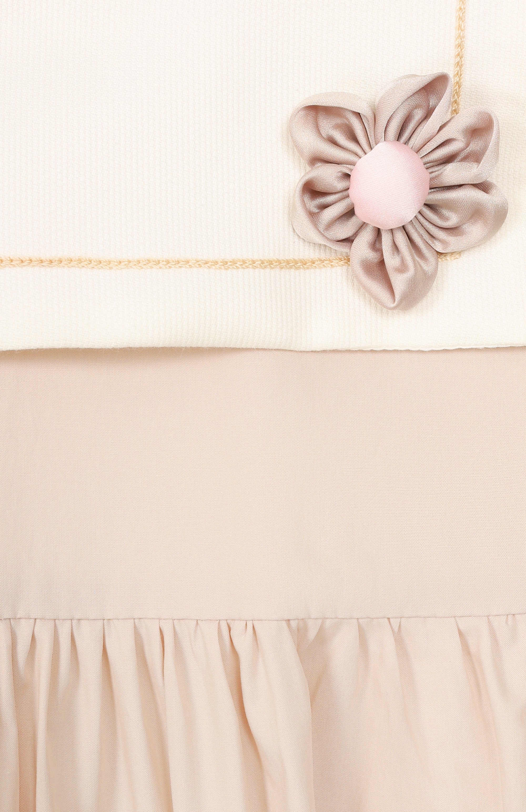 Хлопковое платье MONNALISA, арт. 31G909, фото 3