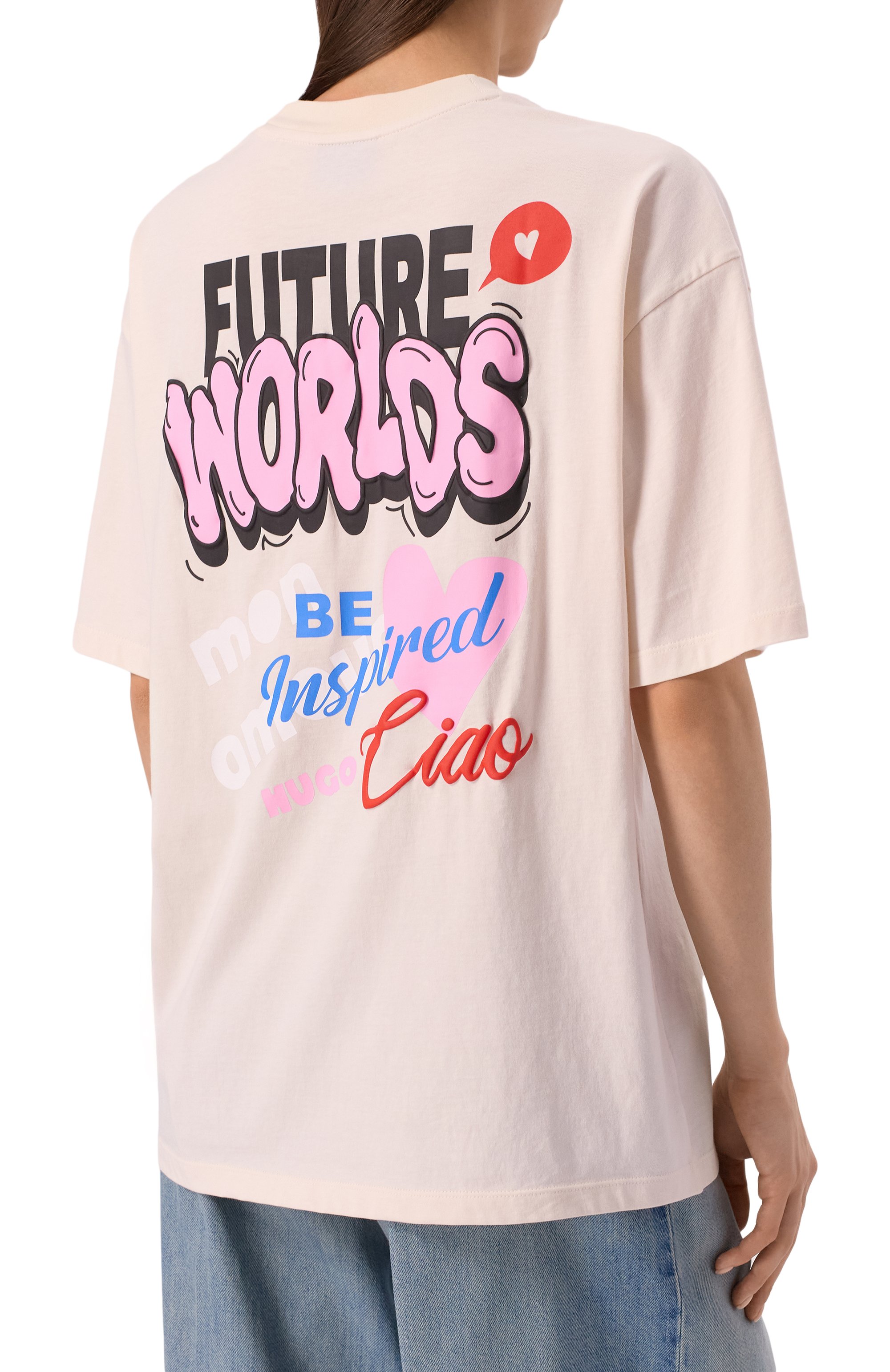 Хлопковая футболка HUGO BLUE, арт. 50533976, фото 4