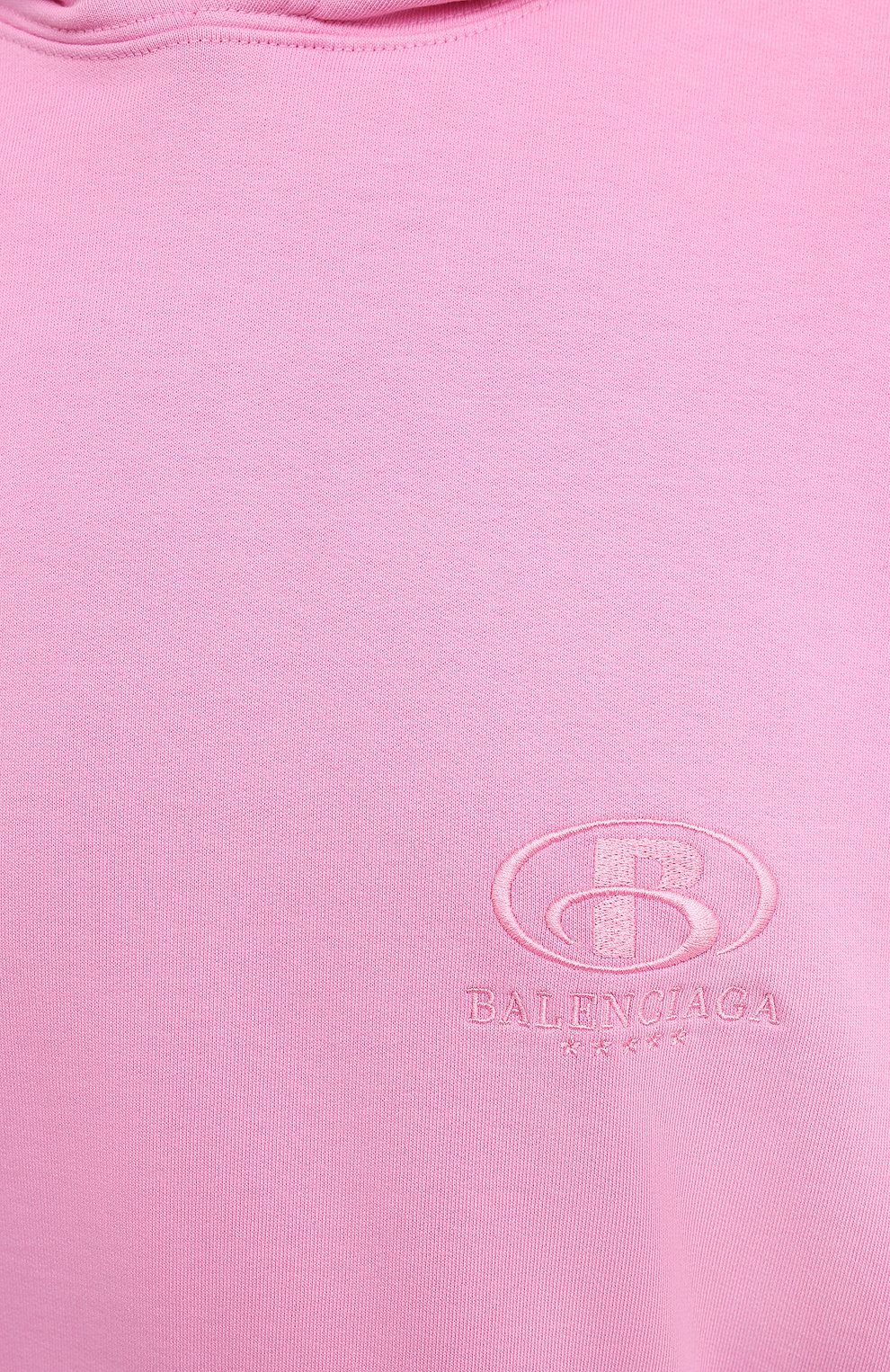 Хлопковое худи BALENCIAGA розового цвета по цене 96250 руб., арт. 675003/TLV97, фото 5 Хлопковое худи BALENCIAGA, арт. 675003/TLV97, фото 5