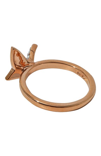 Набор из трех колец lilia SWAROVSKI золотого цвета по цене 17450 руб., арт. 5636418, фото 5 Набор из трех колец lilia SWAROVSKI, арт. 5636418, фото 5