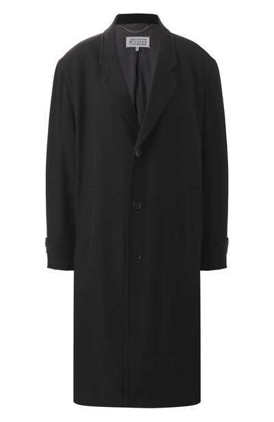 Женское пальто из шерсти и вискозы MAISON MARGIELA, арт. S51AA0354/M35315