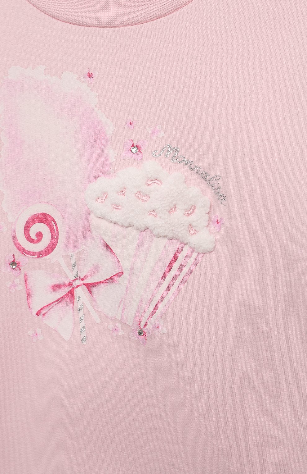 Комплект из свитшота и брюк MONNALISA, арт. 39D501NP., фото 6