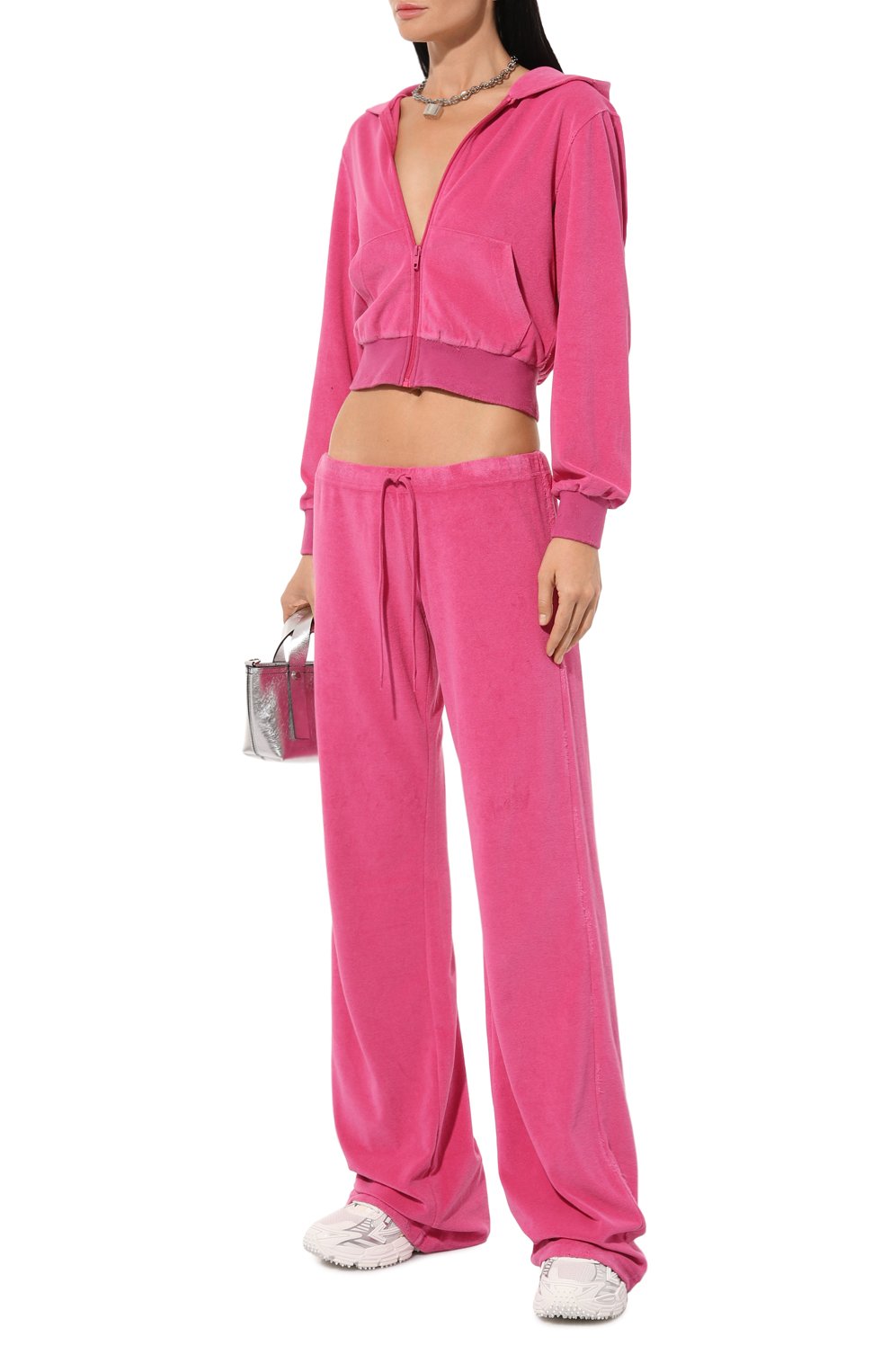 Хлопковая толстовка BALENCIAGA розового цвета по цене 213000 руб., арт. 791755/TQVU8, фото 2 Хлопковая толстовка BALENCIAGA, арт. 791755/TQVU8, фото 2