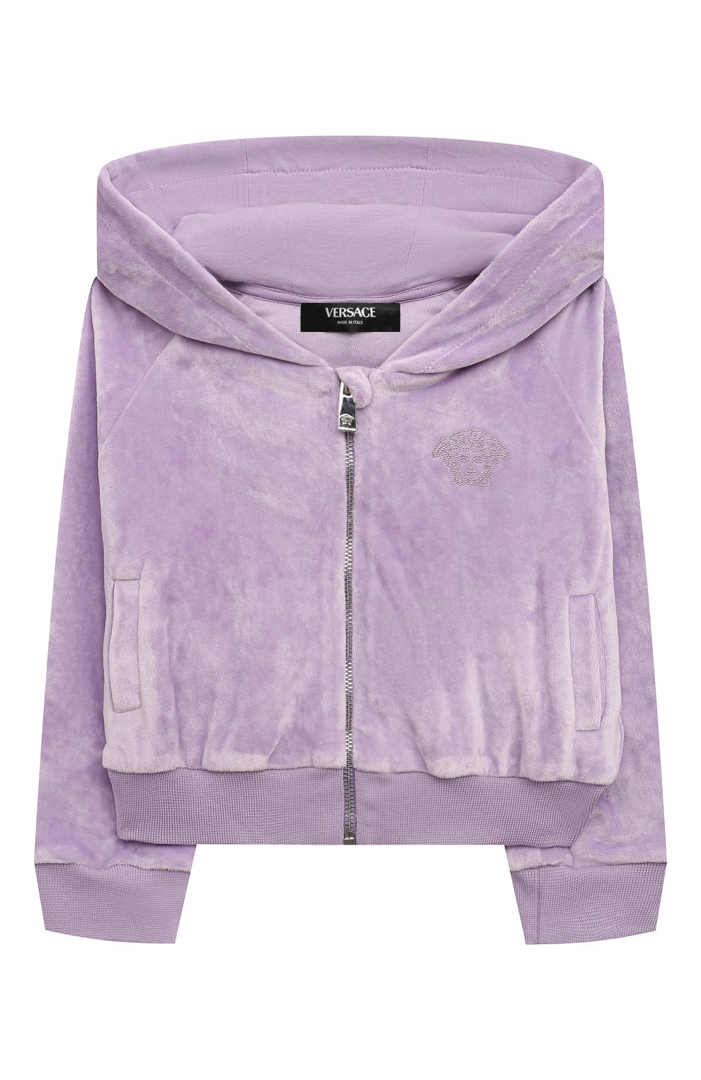 Велюровая толстовка VERSACE, арт. 1010509/1A11456/8-14, фото 1
