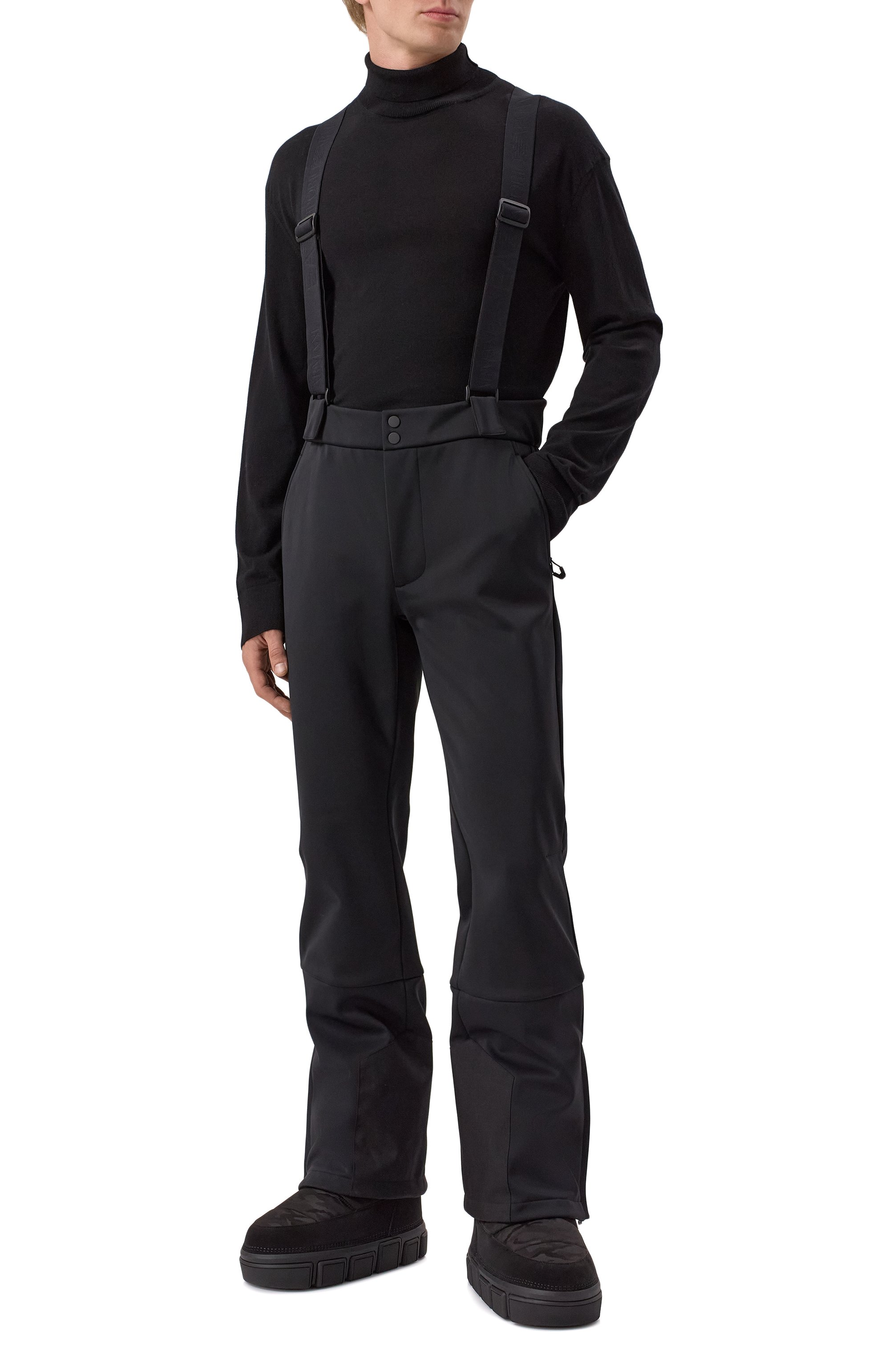 Брюки EA7 черного цвета по цене 41550 руб., арт. 6DPP28/PN8HZ, фото 3 Брюки EA7, арт. 6DPP28/PN8HZ, фото 3