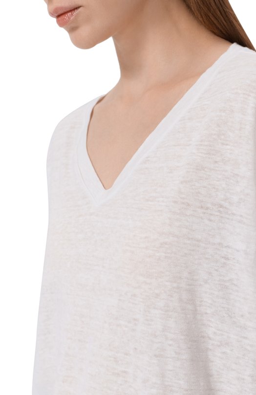 Льняная футболка Gran Sasso 60230/96800 Белый  60230/96800 Фото 5