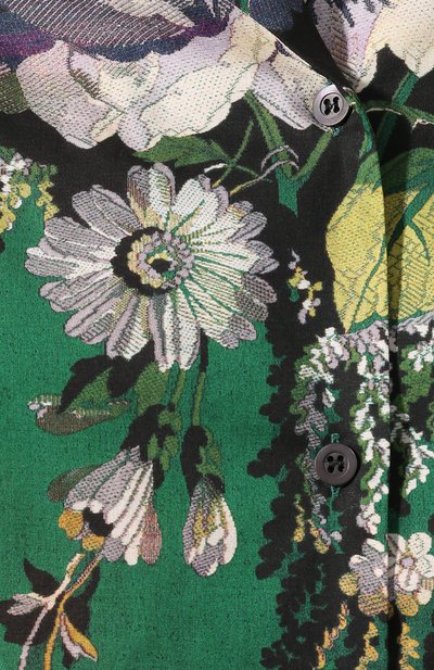 Хлопковая рубашка DRIES VAN NOTEN, арт. 201-10776-9400, фото 5