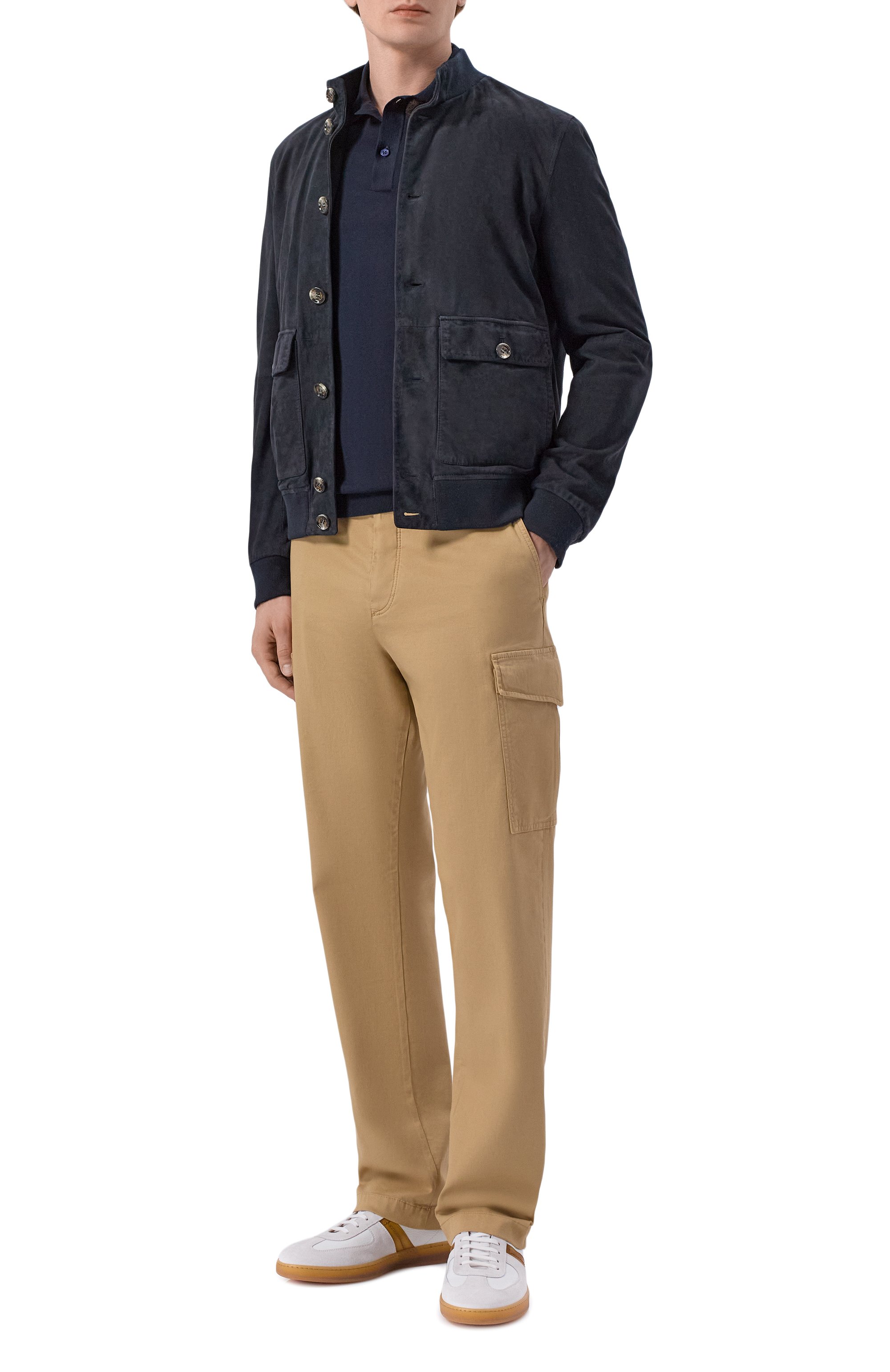 Поло из шелка и хлопка PAUL&SHARK, арт. 26411608, фото 2