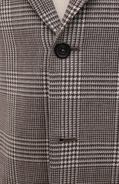 Пиджак из шерсти и шелка BRIONI, арт. RGL50P/P1A81/PLUME, фото 5