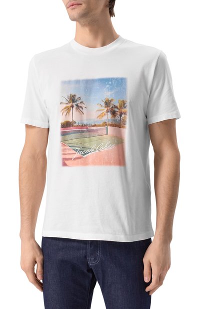 Хлопковая футболка JACOB COHEN, арт. JUM_40002 TE1 M4530 L1, фото 3