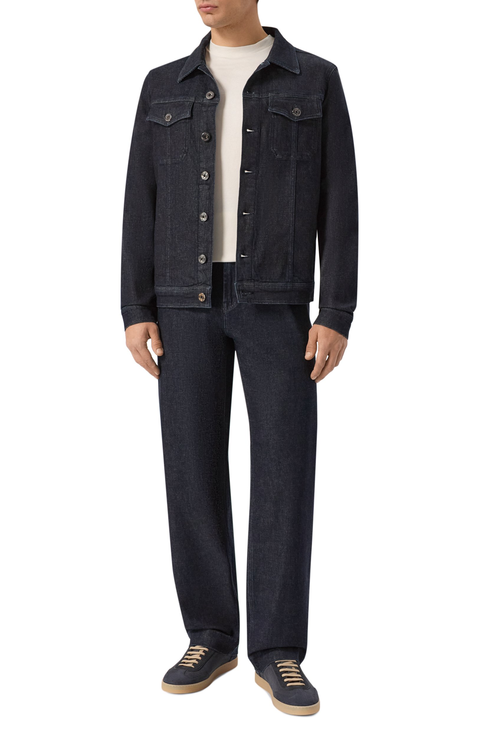 Джинсовая куртка ANDREA CAMPAGNA, арт. J-SR BLUE CASHMERE/GENTLE WS C0M, фото 2