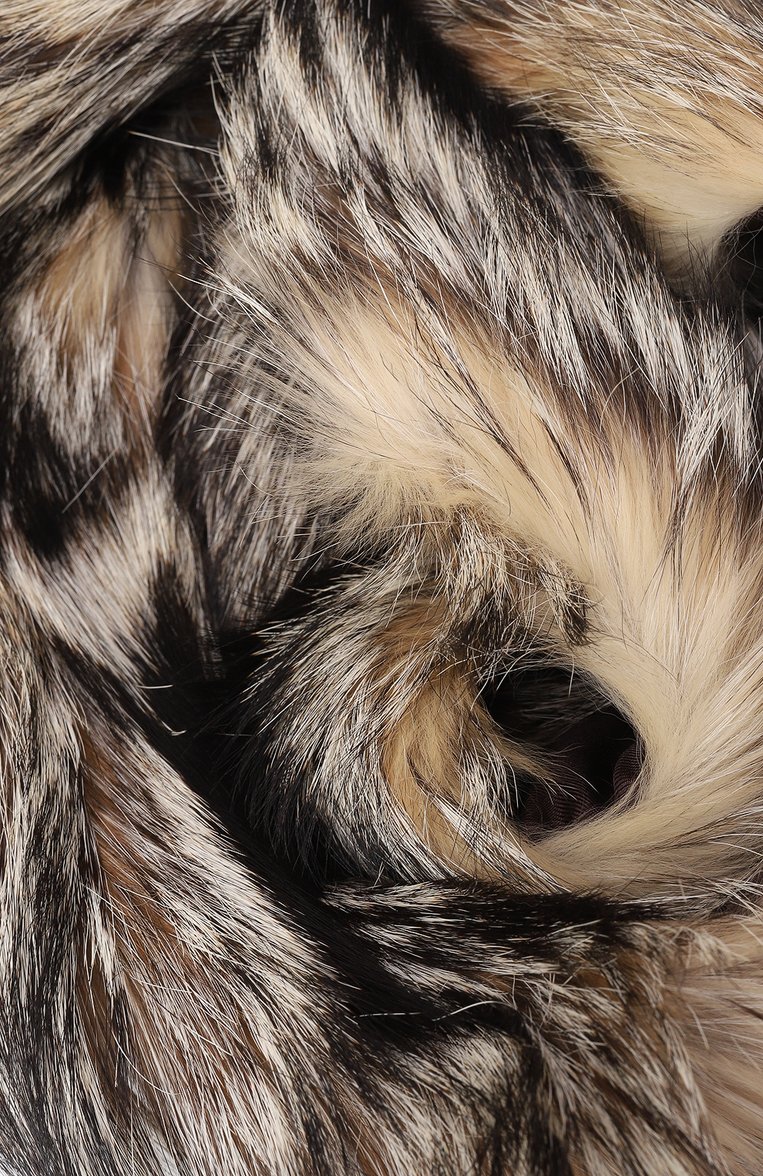 Меховой шарф из лисы PRADA, арт. 167291-1HNC-F0018, фото 2