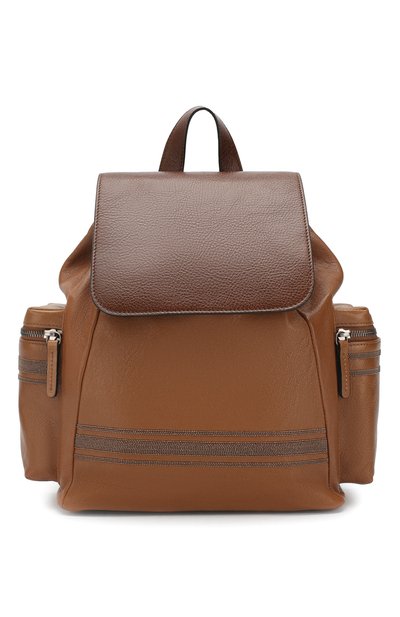 Рюкзак из кожи BRUNELLO CUCINELLI, арт. MBSKD1962, фото 1