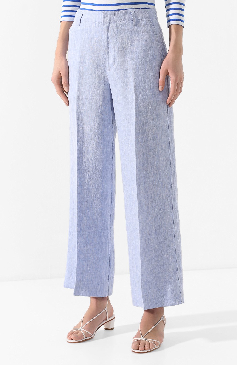 Льняные брюки POLO RALPH LAUREN, арт. 211793258, фото 3