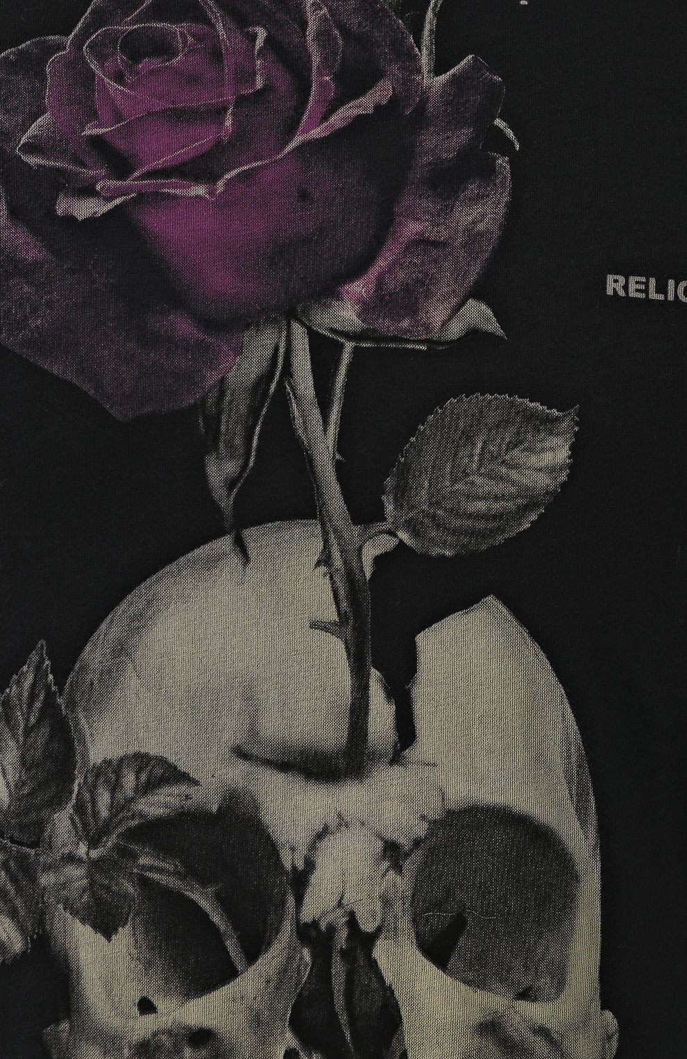 Хлопковая футболка RELIGION черного цвета по цене 5480 руб., арт. 48BGSG05, фото 5 Хлопковая футболка RELIGION, арт. 48BGSG05, фото 5