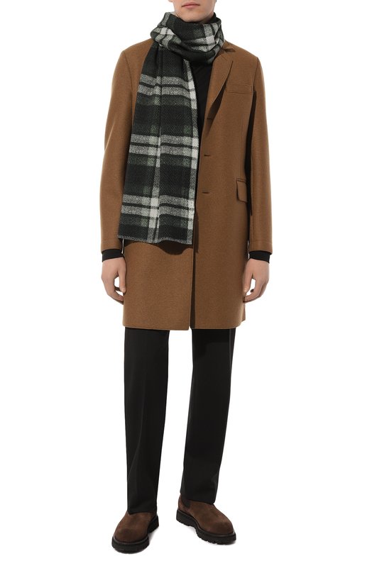 Шерстяной шарф Altea Зелёный, фото 2