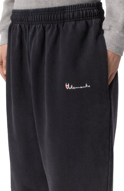 Хлопковые джоггеры vetements x champion VETEMENTS, арт. MH27SP228B, фото 5