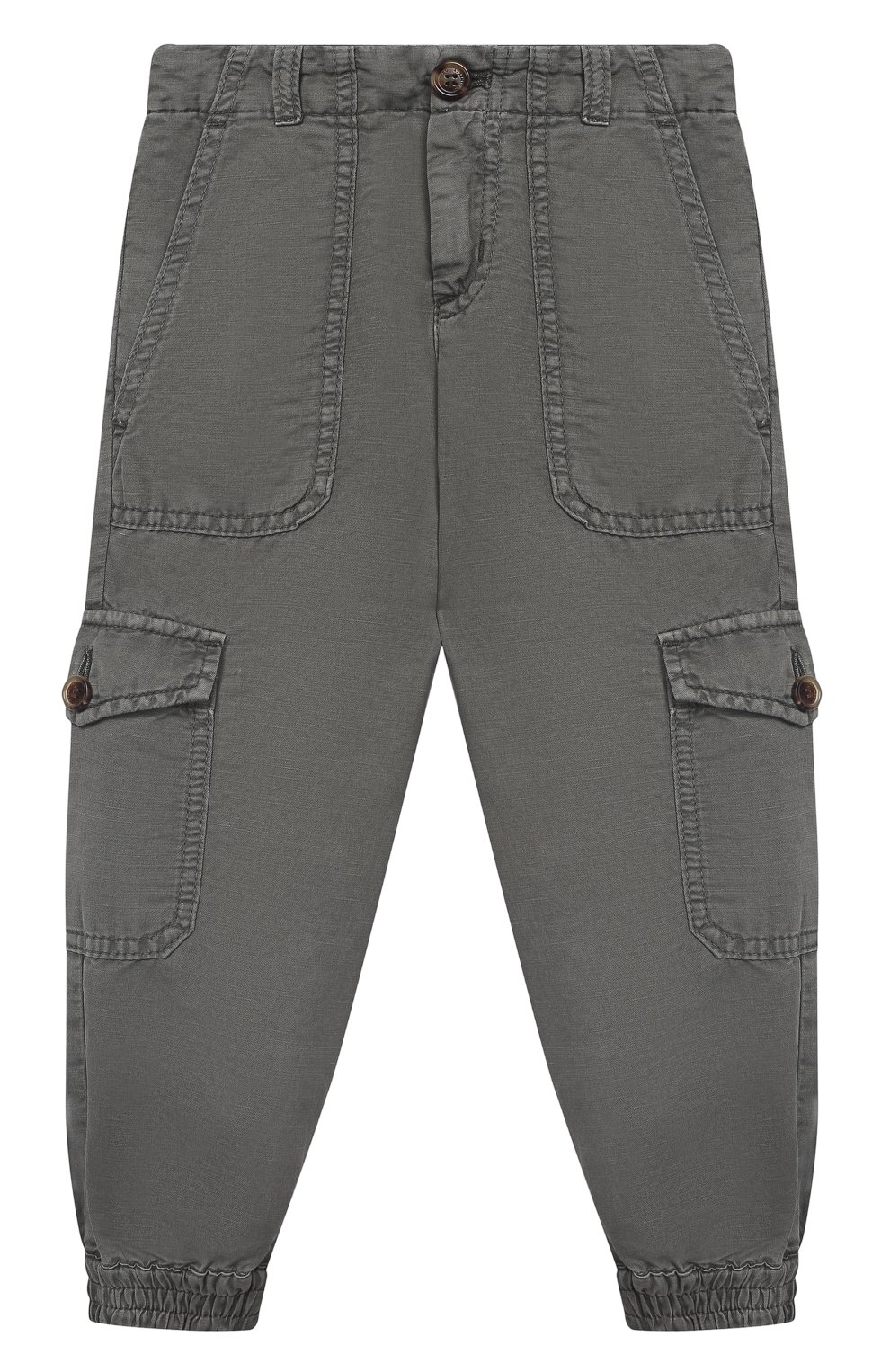 Джоггеры из льна и хлопка BRUNELLO CUCINELLI, арт. B291LP103A, фото 1