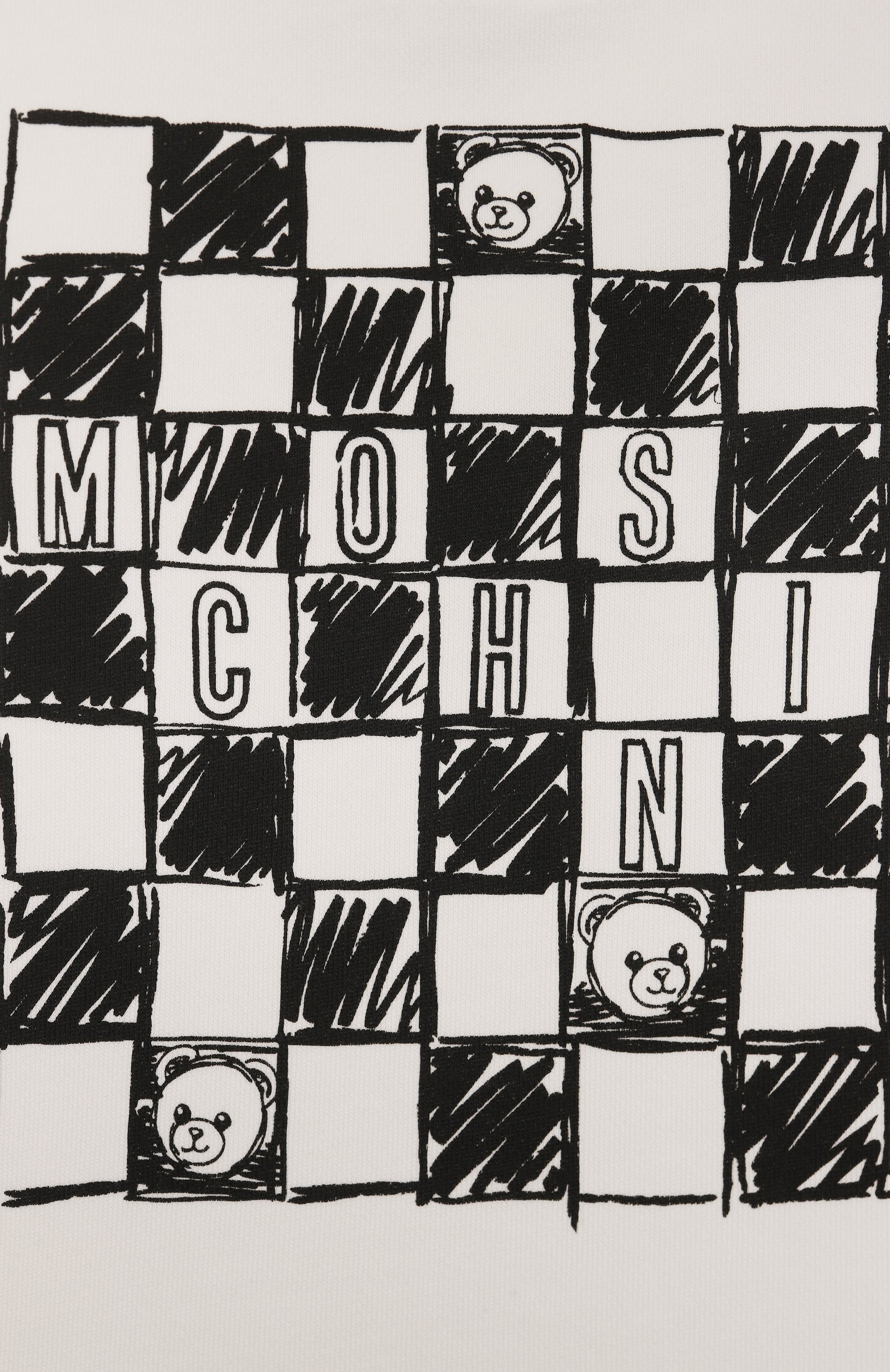 Хлопковый свитшот MOSCHINO, арт. HUF099/LCA15/4-8, фото 3