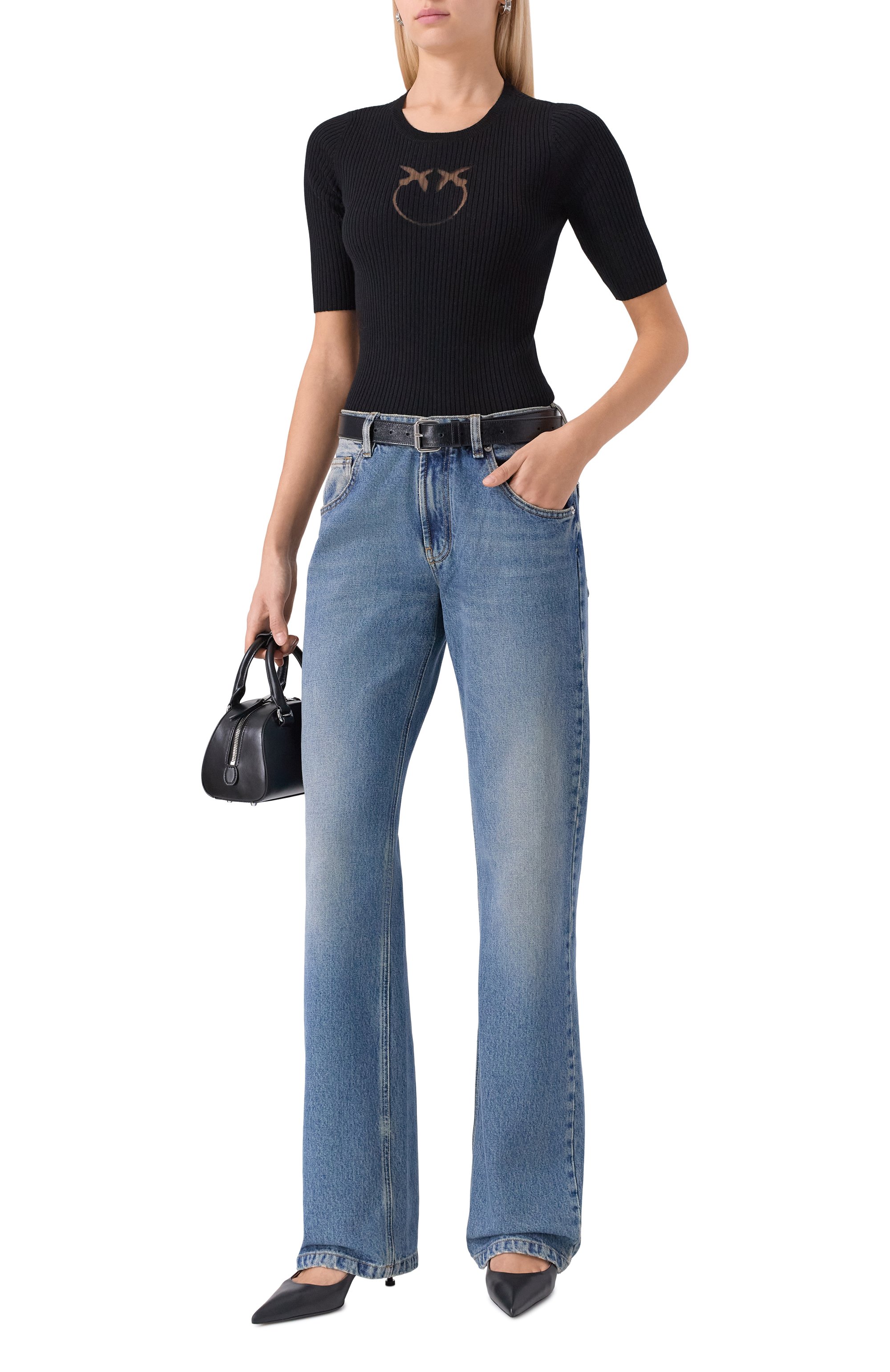 Шерстяной пуловер PINKO, арт. 102017/A18M, фото 2