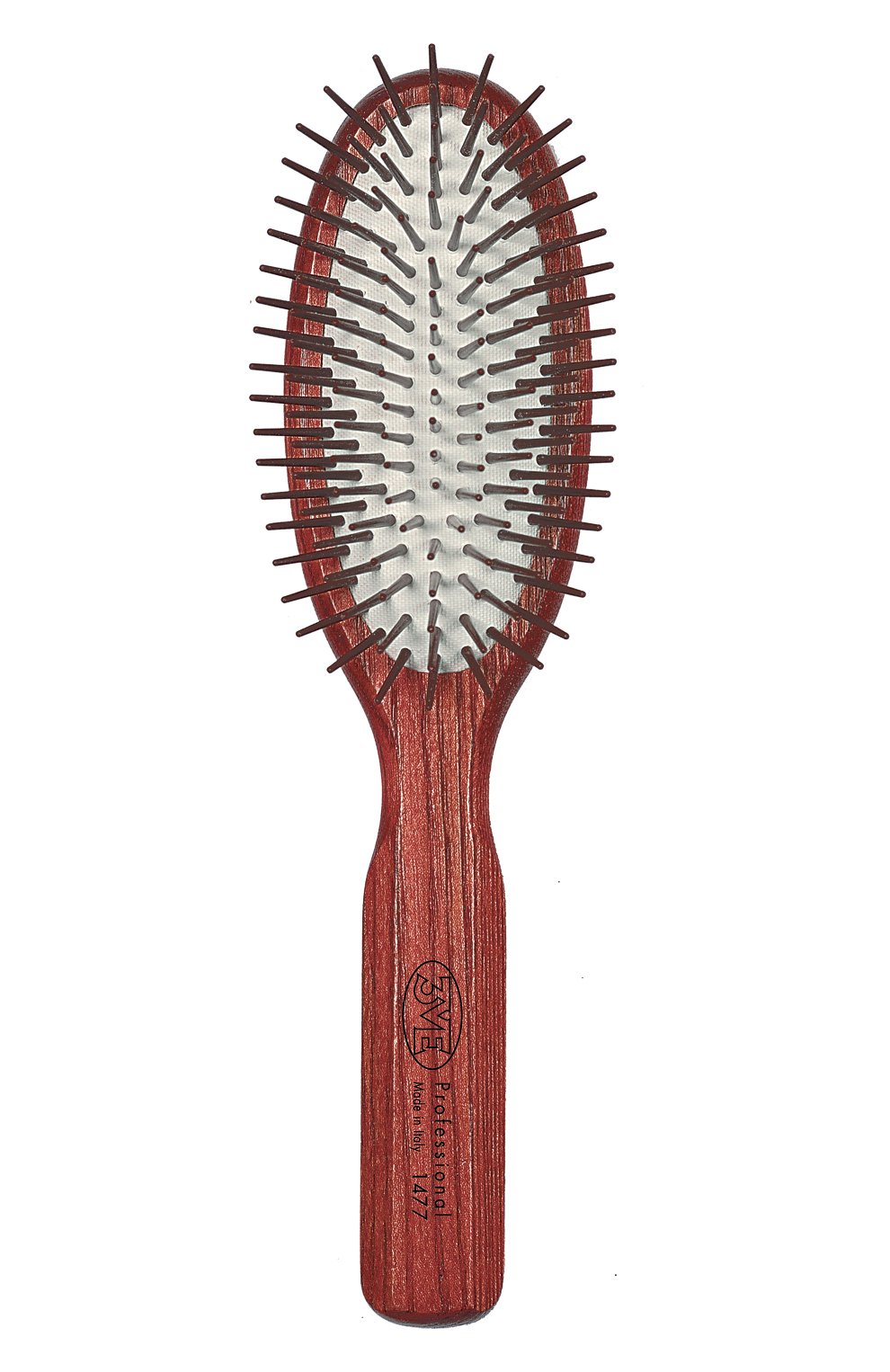 Узкая овальная щетка burgundy 3ME MAESTRI, арт. 8031387147707, фото 1