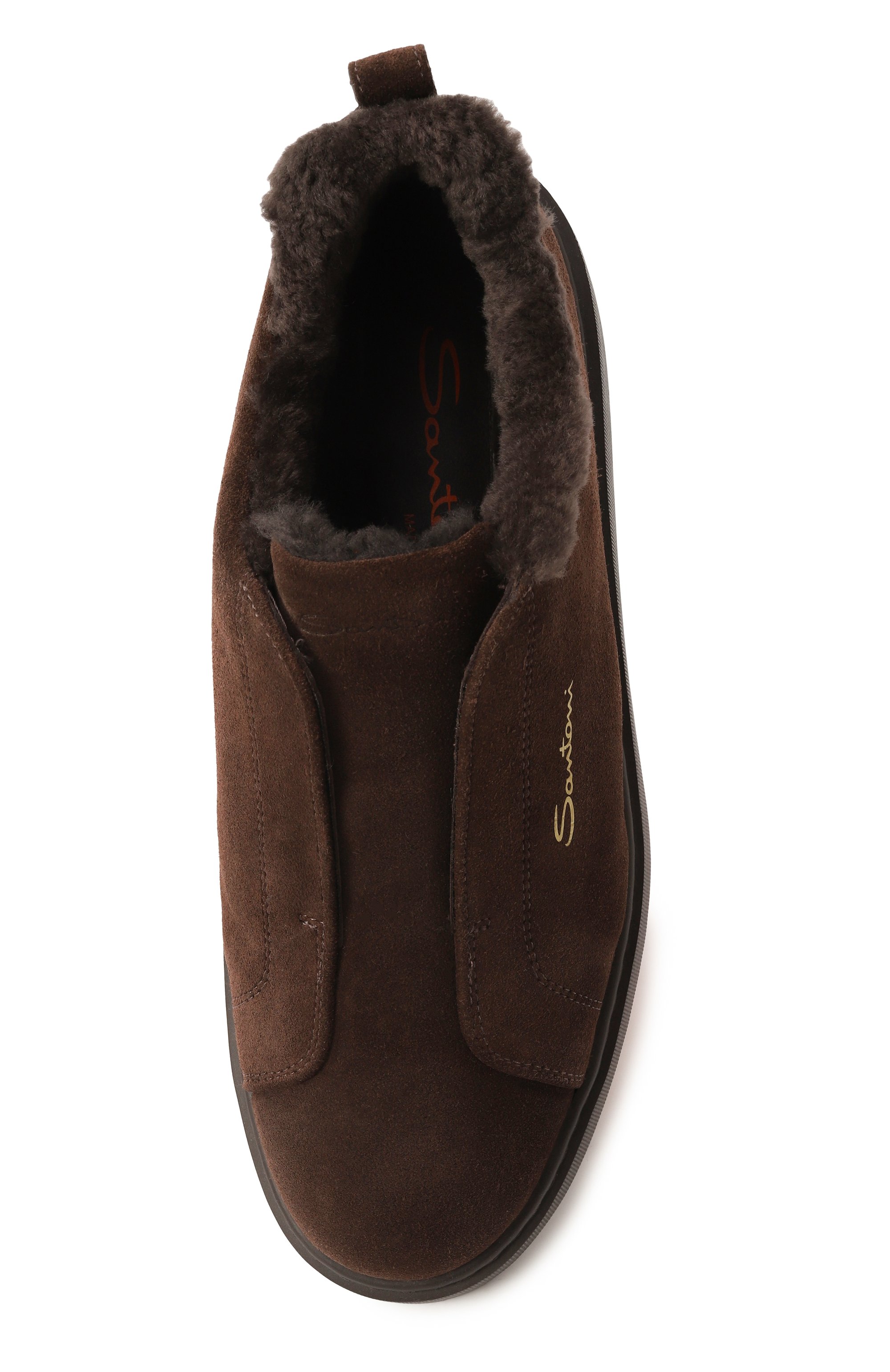 Замшевые кеды SANTONI, арт. WBCG61265SM0PSAP, фото 6