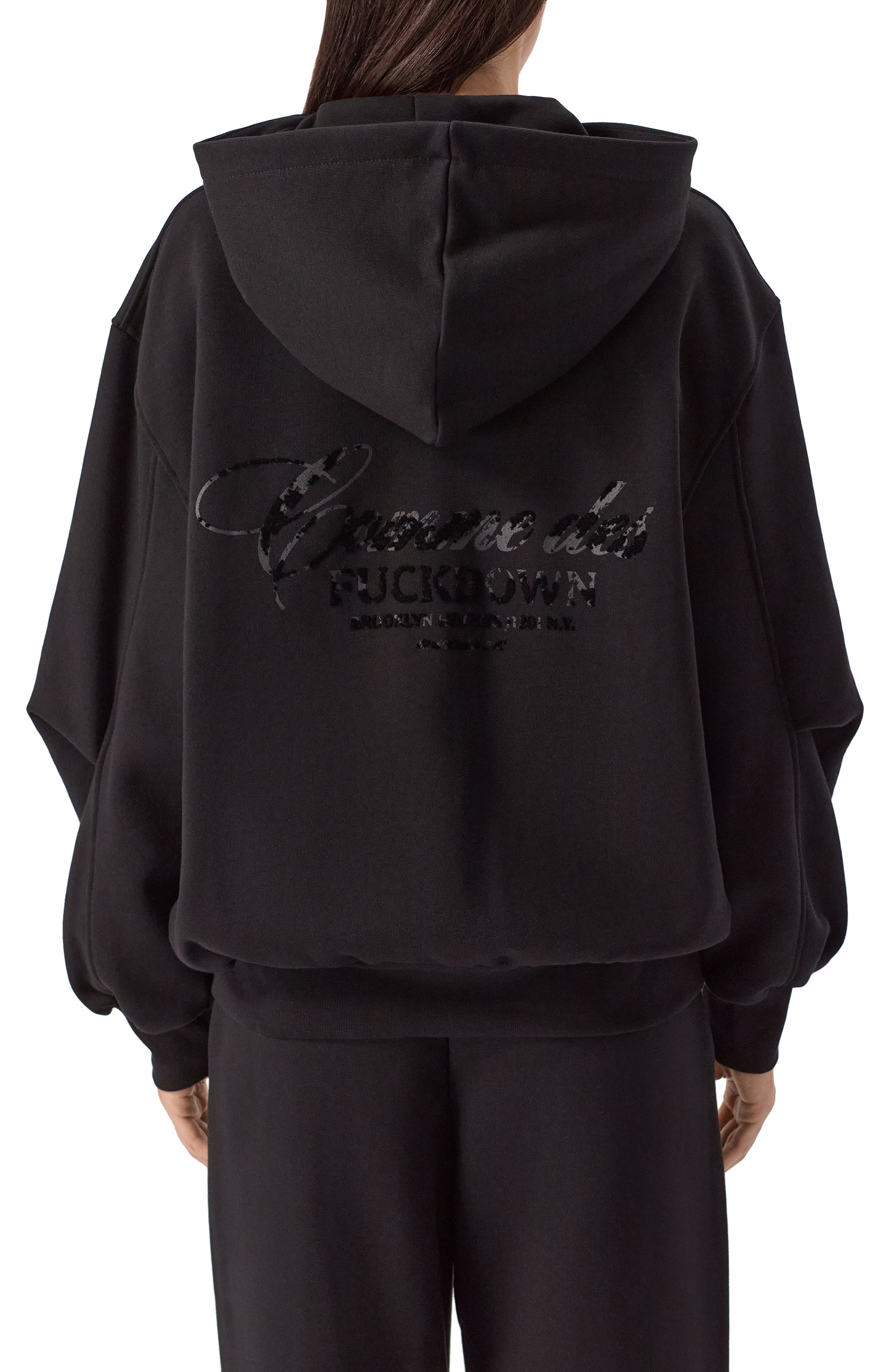 Хлопковая толстовка COMME DES FUCKDOWN, арт. CFABW01393, фото 4