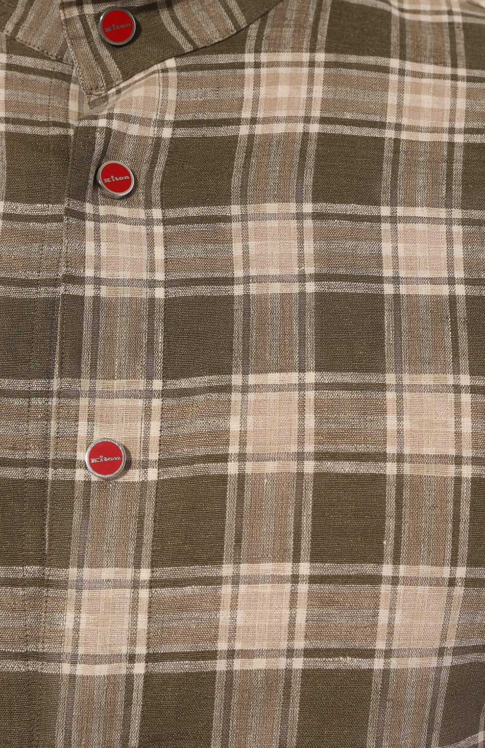 Льняная рубашка KITON, арт. UMCMARH08818, фото 5