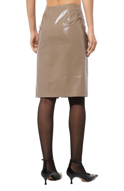 Кожаная юбка SASHAVERSE, арт. SKLT016/LEATHER.313/W25, фото 4