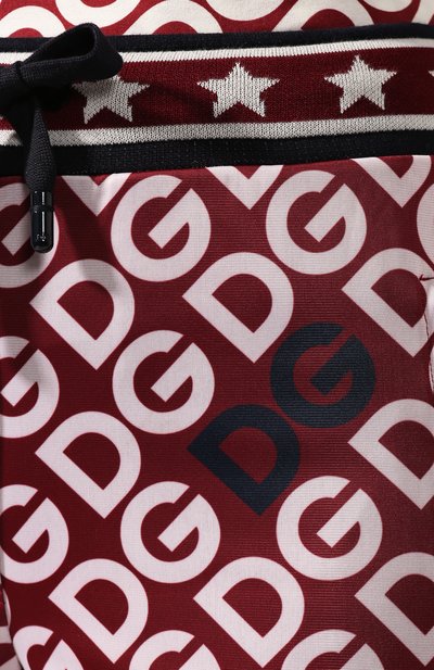 Брюки DOLCE & GABBANA бордового цвета по цене 87600 руб., арт. FTBMBT/FS79D, фото 5 Брюки DOLCE & GABBANA, арт. FTBMBT/FS79D, фото 5