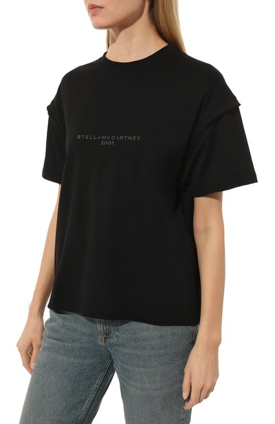 Хлопковая футболка STELLA MCCARTNEY, арт. 6J0071/3SPW871000, фото 3