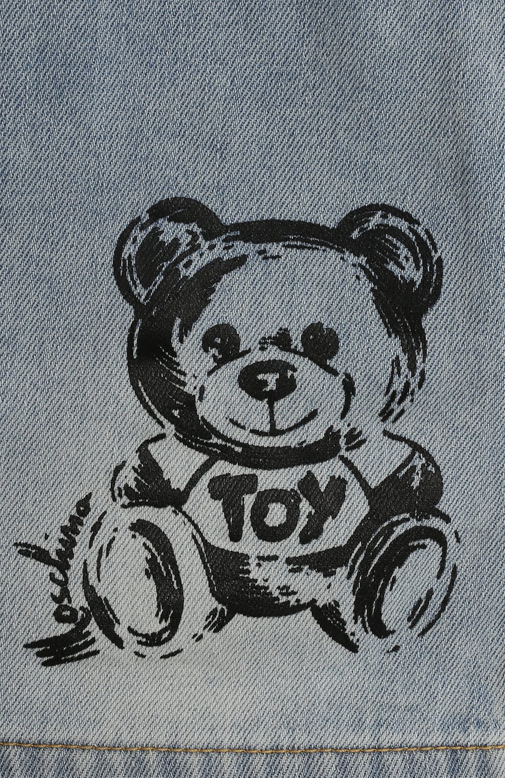 Джинсовая юбка-шорты MOSCHINO, арт. HDQ017/L0E25/4-8, фото 3