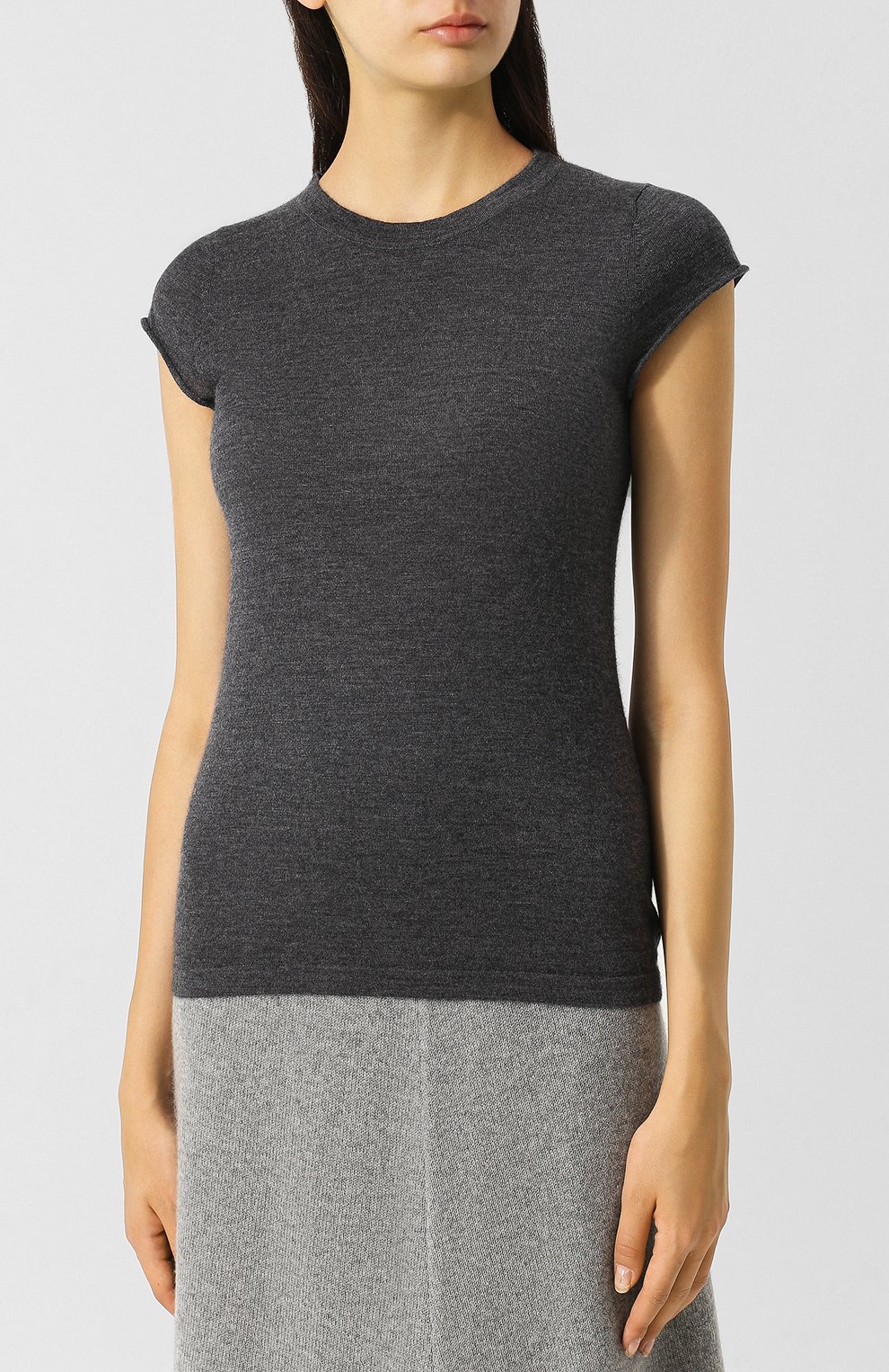 Кашемировая футболка с круглым вырезом LE KASHA, арт. HAITI00, фото 3