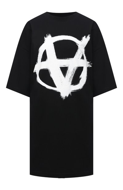 Женская хлопковая футболка VETEMENTS, арт. UE51TR640B 1600/W