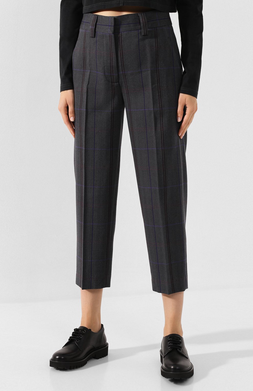 Брюки из смеси шерсти и хлопка ACNE STUDIOS, арт. AK0125, фото 3