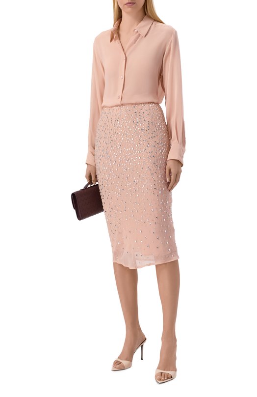 Шелковая рубашка Albus Lumen AL.RT26.BL0USE01 Розовый  AL.RT26.BL0USE01 Фото 2