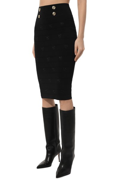 Юбка PINKO черного цвета по цене 28450 руб., арт. 102883-A1LK, фото 3 Юбка PINKO, арт. 102883-A1LK, фото 3