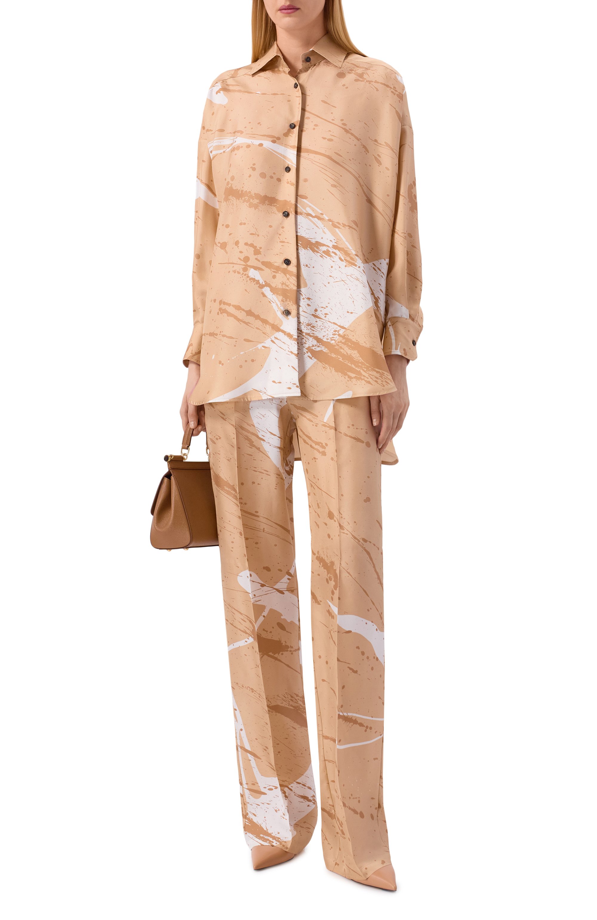 Шелковые брюки KITON, арт. D48122K0999G05, фото 2