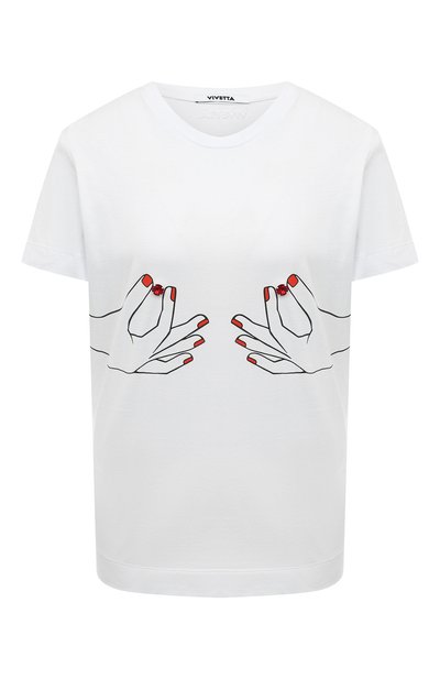 Хлопковая футболка VIVETTA, арт. V2S/F031/6333, фото 1