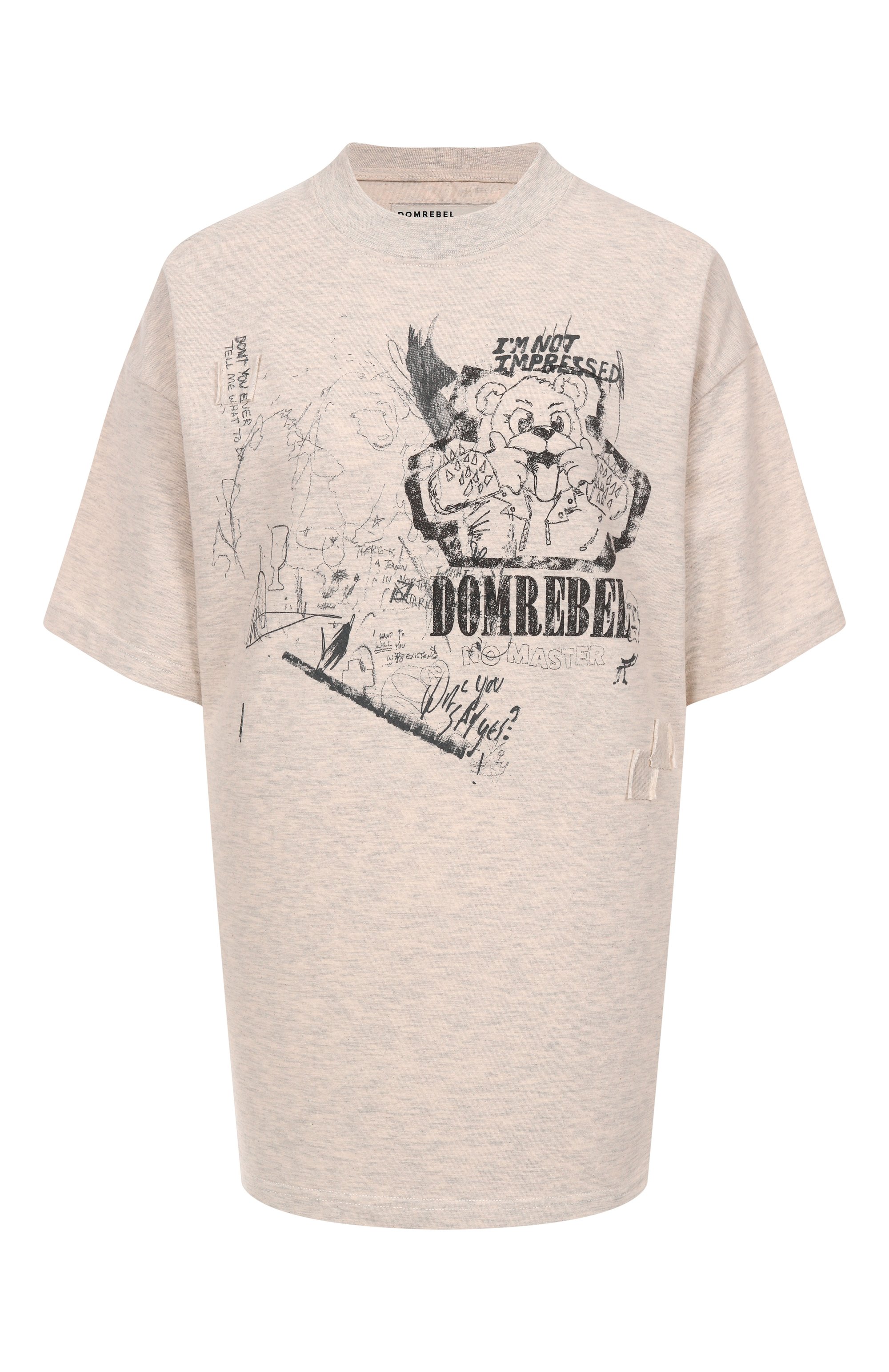 Хлопковая футболка DOMREBEL, арт. RUNT T-SHIRT, фото 1