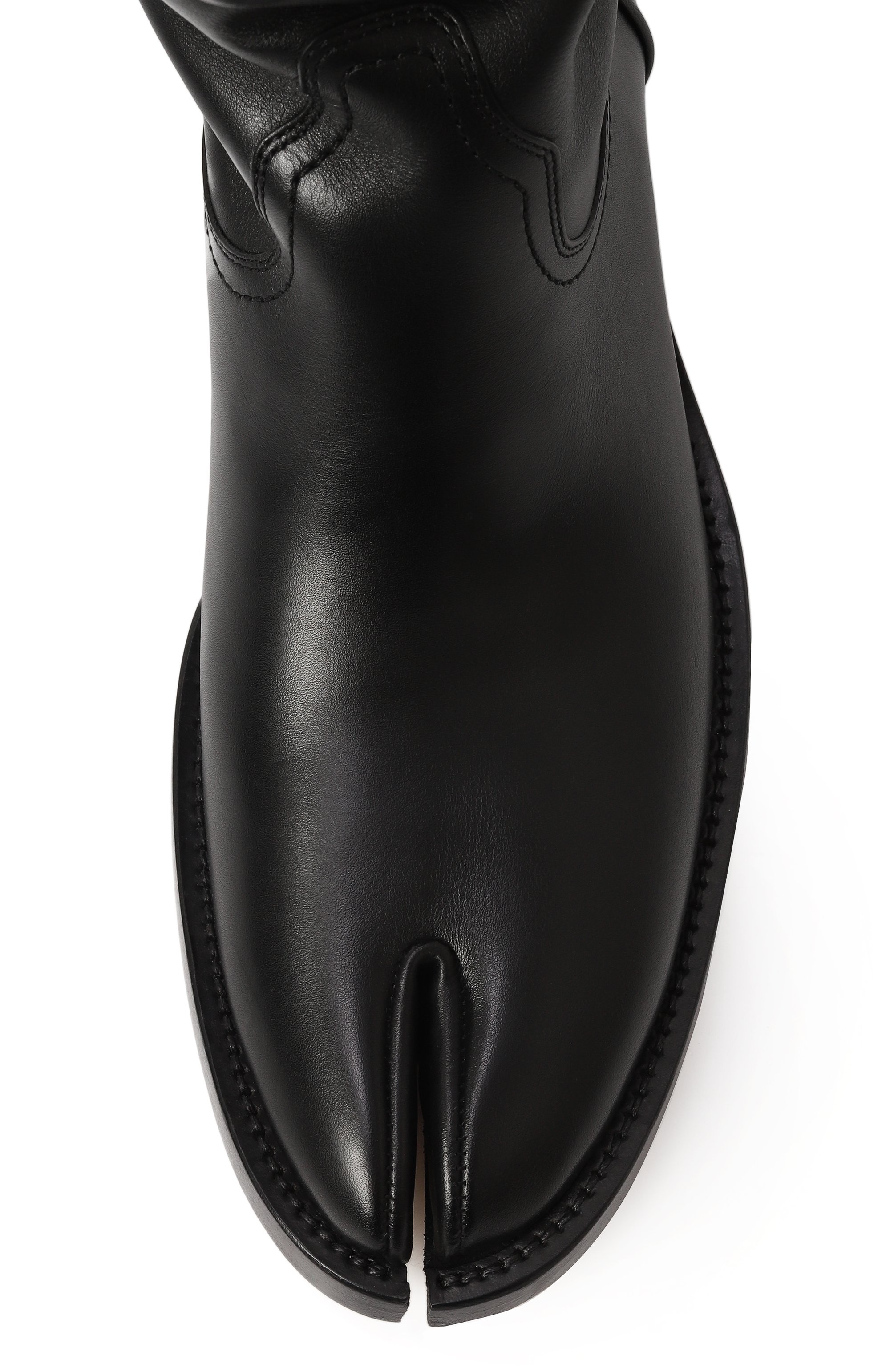 Кожаные казаки tabi MAISON MARGIELA, арт. S39WW0068/P3292, фото 6